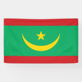 Lona Bandera de Mauritania