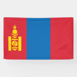 Lona Bandera de Mongolia