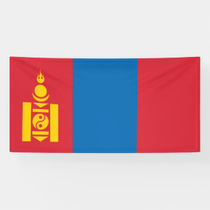 Lona Bandera de Mongolia