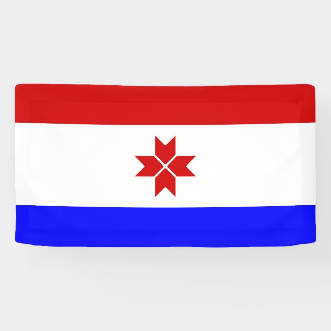 Lona Bandera de Mordovia (Horizontal)