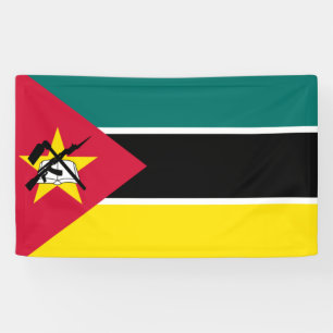Lona Bandera de Mozambique (Bandera nacional) (África)