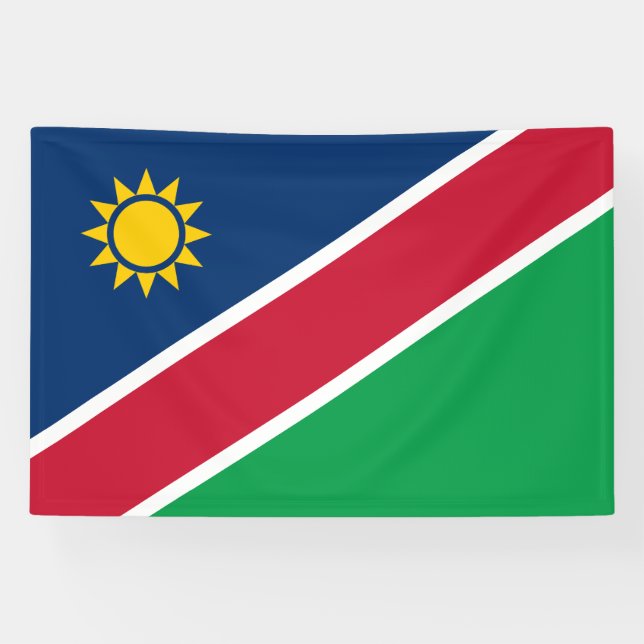Lona Bandera de Namibia (Horizontal)