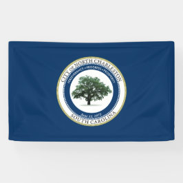 Lona Bandera de North Charleston (Carolina del Sur)