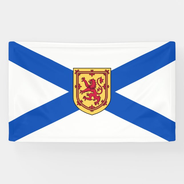 Lona Bandera de Nueva Escocia (provincia canadiense) (Horizontal)
