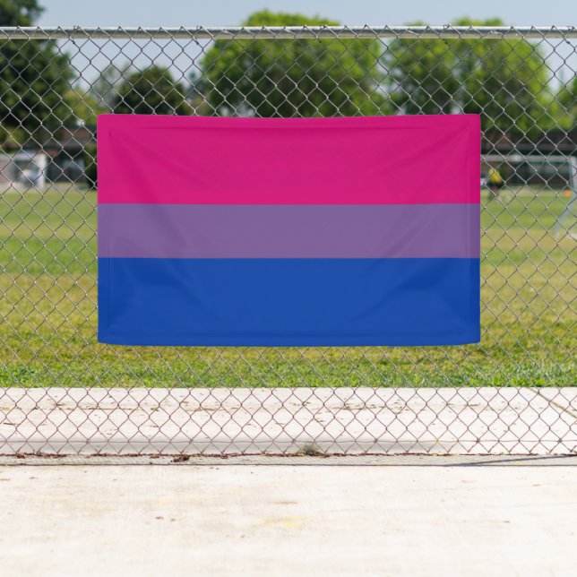Lona Bandera de orgullo bisexual (In situ)