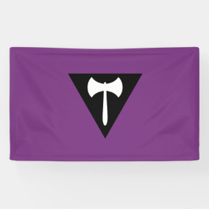 Lona Bandera de Orgullo Lesbiano