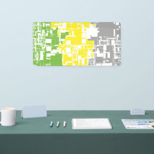 Lona Bandera de orgullo Lithromantic abstracta funky ge