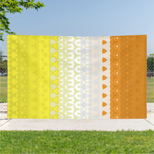 Lona Bandera de Orgullo Maverique Geométrica Boho Funky