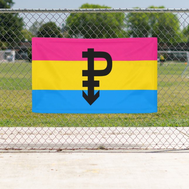 Lona Bandera de Orgullo Pansexual (In situ)