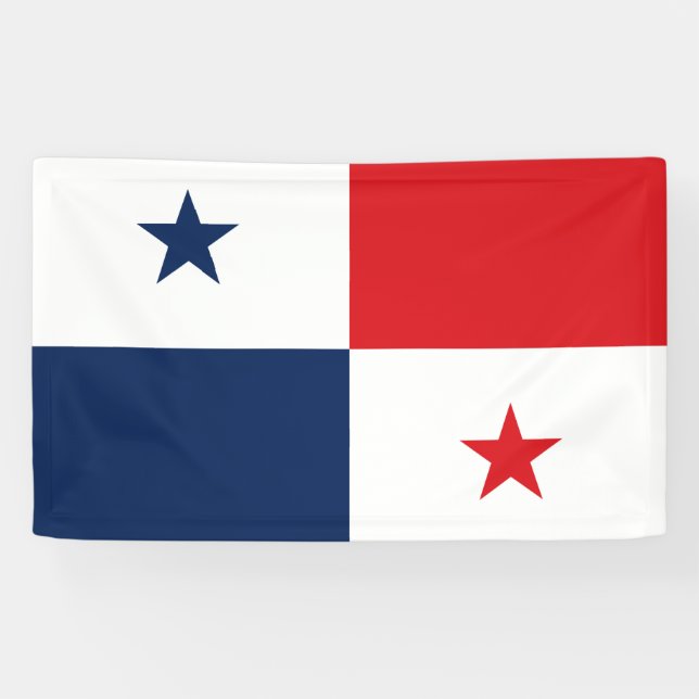 Lona Bandera de Panamá (Horizontal)