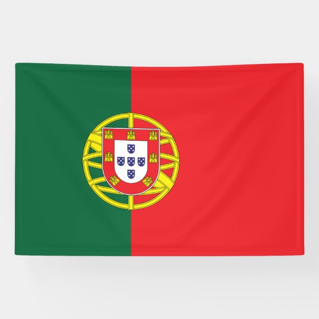 Lona Bandera de Portugal (Horizontal)