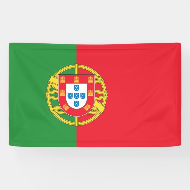 Lona Bandera de Portugal (Horizontal)