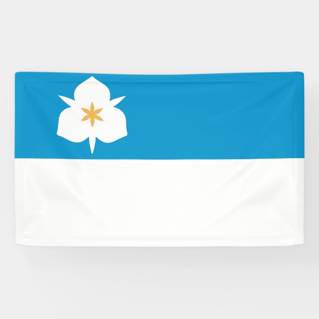Lona Bandera de Salt Lake City (Utah) (Horizontal)