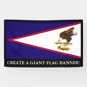 Lona Bandera de Samoa Americana