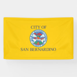 Lona Bandera de San Bernardino (California)