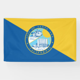 Lona Bandera de Santa Ana (California)