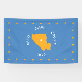 Lona Bandera de Santa Clara (US County, California)