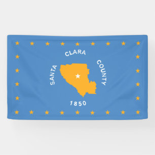 Lona Bandera de Santa Clara (US County, California)