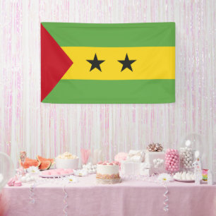 Lona Bandera de Santo Tomé y Príncipe