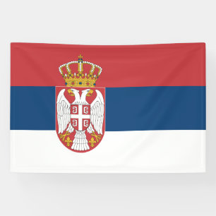 Lona Bandera de Serbia