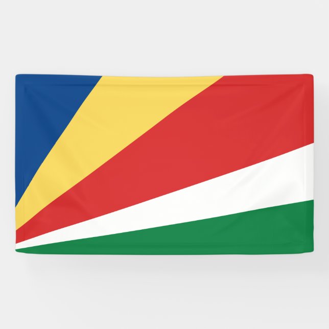 Lona Bandera de Seychelles (Horizontal)