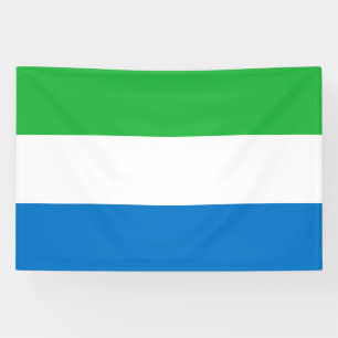 Lona Bandera de Sierra Leona