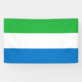Lona Bandera de Sierra Leona