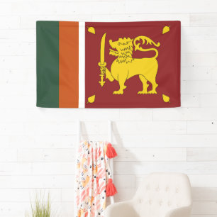 Lona Bandera de Sri Lanka