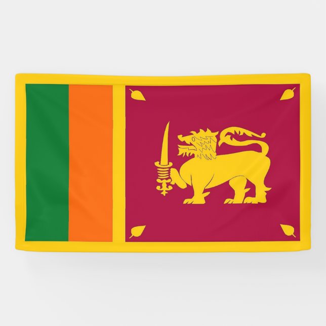 Lona Bandera de Sri Lanka (Horizontal)