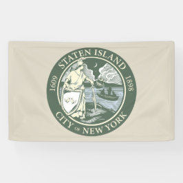 Lona Bandera de Staten Island (municipio de Nueva York)