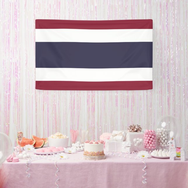 Lona Bandera de Tailandia (Fiesta)