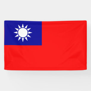 Lona Bandera de Taiwán