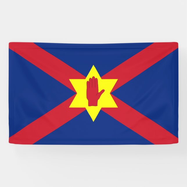 Lona Bandera de Ulster Nation (Irlanda del Norte) (Horizontal)