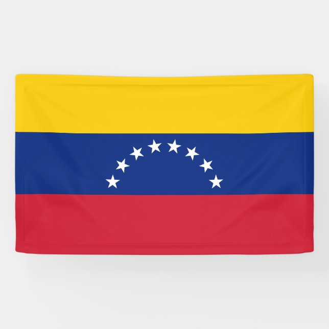 Lona Bandera de Venezuela (Horizontal)