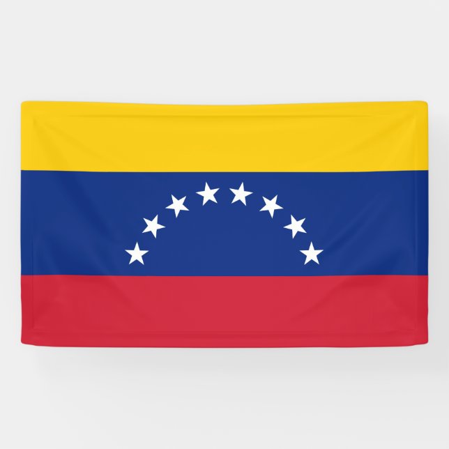 Lona Bandera de Venezuela (Horizontal)