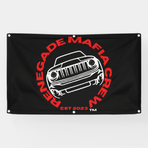 Lona Bandera de vinilo de la mafia renegada