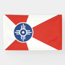 Lona Bandera de Wichita (Kansas, Estados Unidos)