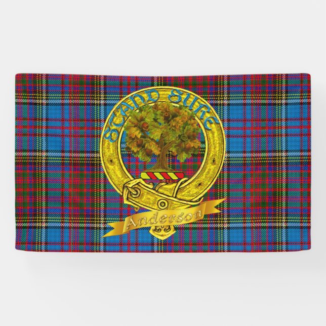 Lona Bandera del clan de Anderson (Horizontal)