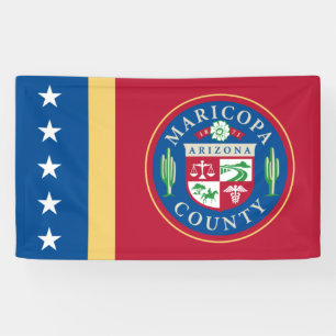 Lona Bandera del condado de Maricopa (Arizona)