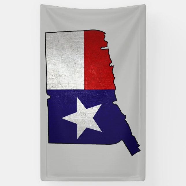 Lona Bandera del esquema de Connecticut de la bandera (Vertical)