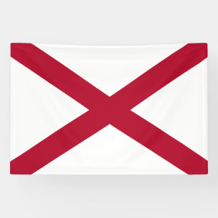 Lona Bandera del estado de Alabama