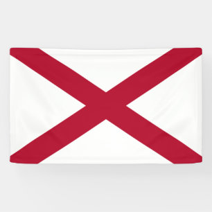 Lona Bandera del estado de Alabama