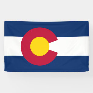 Lona Bandera del estado de Colorado