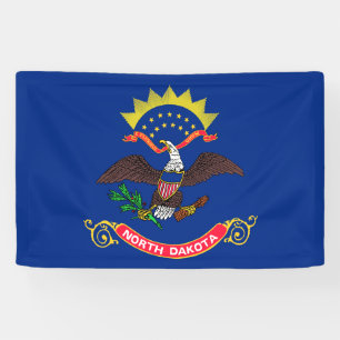 Lona Bandera del Estado de Dakota del Norte