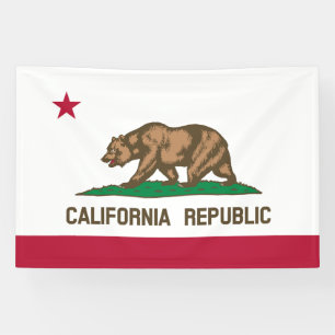 Lona Bandera del estado de la República de California