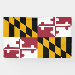 Lona Bandera del Estado de Maryland