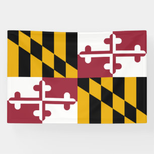 Lona Bandera del Estado de Maryland