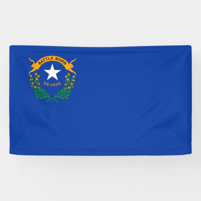 Lona Bandera del Estado de Nevada (Horizontal)