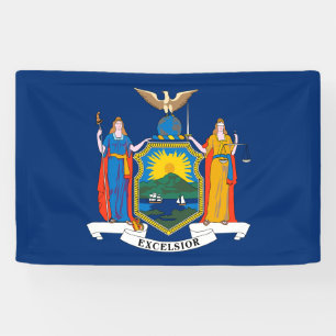 Lona Bandera del estado de Nueva York