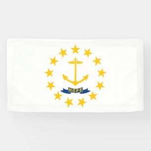 Lona Bandera del estado de Rhode Island